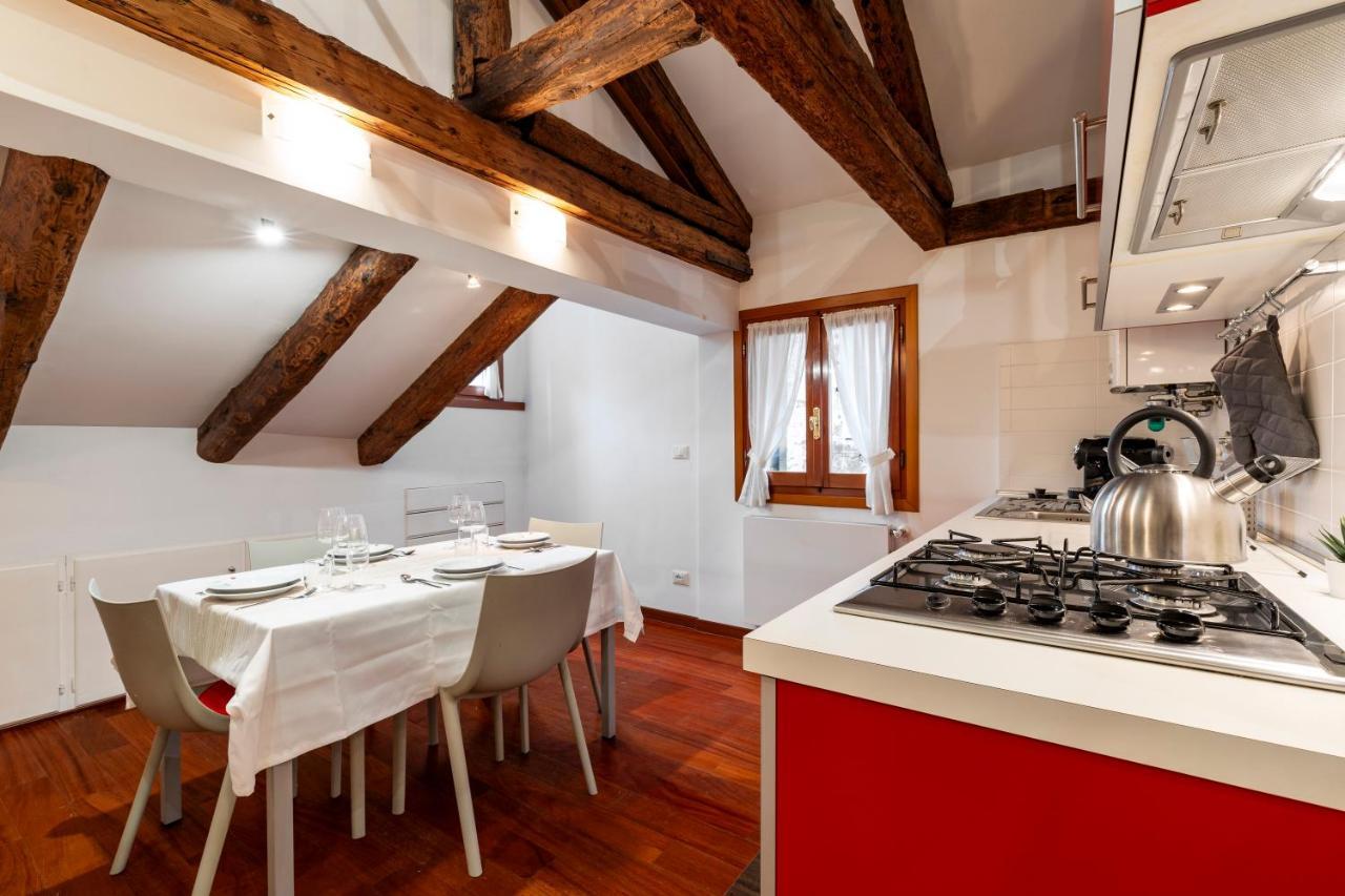 Glass House - Loft 2 Minutes To Rialto Bridge & View Venedig Exteriör bild