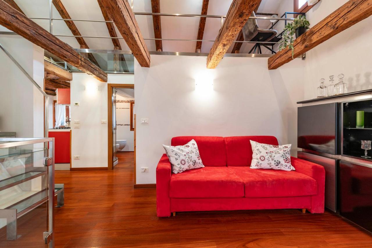 Glass House - Loft 2 Minutes To Rialto Bridge & View Venedig Exteriör bild