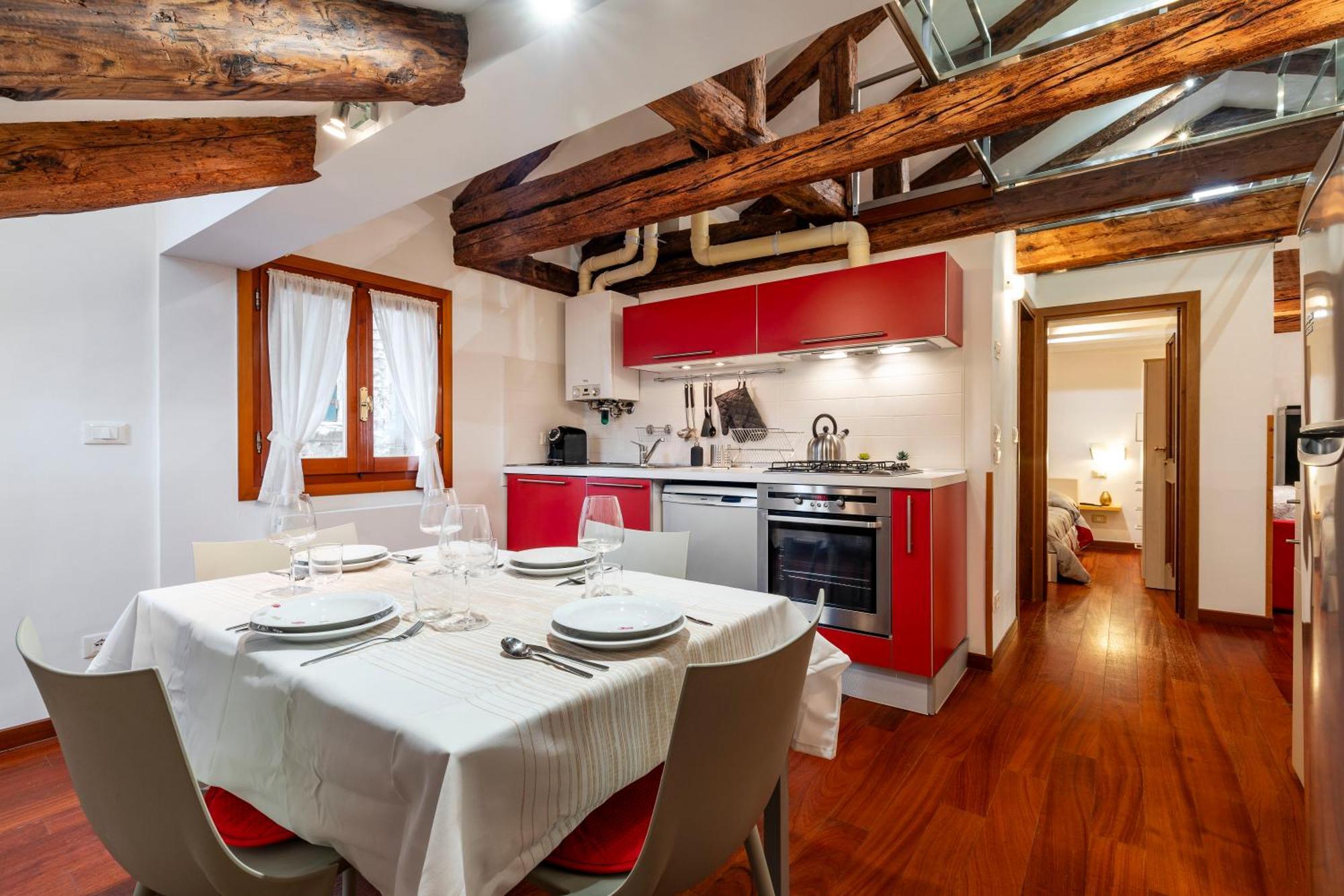 Glass House - Loft 2 Minutes To Rialto Bridge & View Venedig Exteriör bild