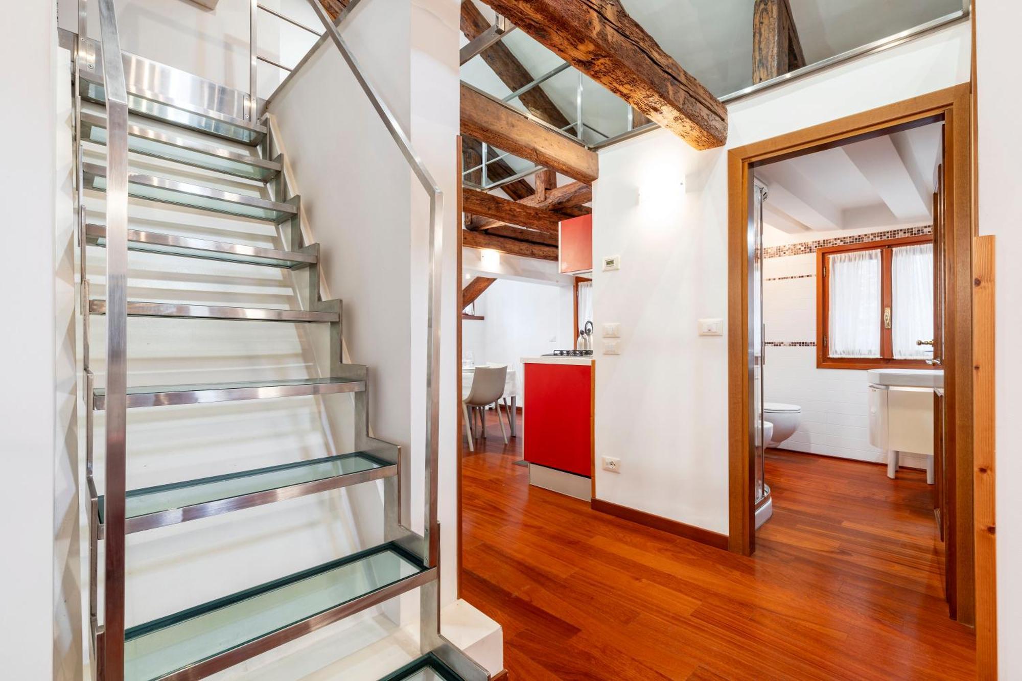 Glass House - Loft 2 Minutes To Rialto Bridge & View Venedig Exteriör bild